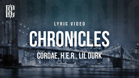 Cordae – Chronicles Lyrics 